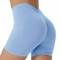 thumbnail image 2 of PIWHJQK Women Casual Yoga Shorts Women's High Waist Yoga Shorts Stretch for Fitness Bottoms, 2 of 3