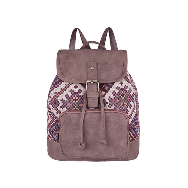 Qarigey De Ocio Para La Escuela, Compras, Viajes, Trabajo, Bolsa Conveniente Y Versátil Para Clásica, Púrpura Type2 NO2
