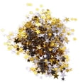 thumbnail image 1 of Confeti de Mesa Metálico Strade Fareast Limited 4 Piezas Dorado y Plateado, 1 of 8