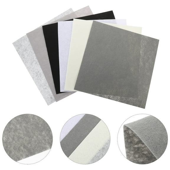 LEXSOMEO 18pcs Quilting Fabric Diy Craft Fabric Felt Fabric Square Sewing Fabric Craft Cloth Patchwork