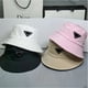 thumbnail image 2 of Prada bucket cap fisherman hat triangle satin fabric Es Suave Y Tanto Para Hombres Como Para Mujeres, 2 of 4