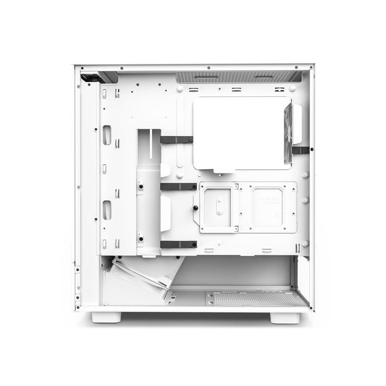NZXT H5 Flow Matte White - Chassi - Miditower - Vit