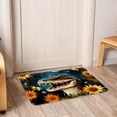 thumbnail image 6 of Sunflower Non-Slip Polyester Floor Carpet Door Rugs - Machine Washable Kitchen Rug, 6 of 6