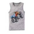 thumbnail image 5 of HWJAD Kids Cartoons Shirt Size 1-7 Years Sleeveless T Shirts 3 Pack Toddler Tank Tops 118% Cotton Tees for Little Boys, 5 of 8
