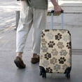 thumbnail image 3 of Paw Print Luggage Cover Fashion Suitcase Cover Baggage Covers Fit 25-28 Inch Luggage (Go Travel), 3 of 5