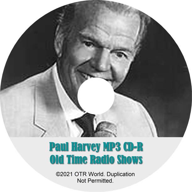 Paul Harvey The Rest Of The Story Old Time Radio OTR MP3 On CD 663