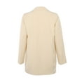 thumbnail image 2 of Seyurigaoka Women Fashion Solid Color Single-breasted Loose Long Sleeve Blazer, 2 of 10