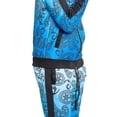 thumbnail image 6 of Men's Paisley Ombre Gradient Track Suits 2 Piece Sweatsuit Set ST803 - Blue - 4X-Large, 6 of 6