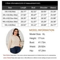 thumbnail image 7 of Drvitor Plus Size Sweaters for Women Crew Neck Basic Solid Color Lightweight Fall Sweater Pullover Tops, Sizes XL-5XL, 7 of 7