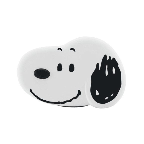 Impressions Vanity Peanuts SNOOPY LED Compact Mirror with Top 3x Magnified Mirror, Tri Tone Lights