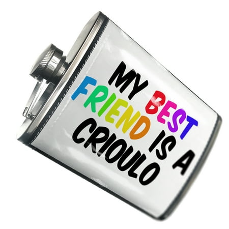 

NEONBLOND Flask My best Friend a Crioulo Horse