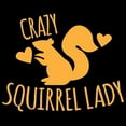 thumbnail image 3 of CafePress - Crazy Squirrel Lady Pajamas - Women's Dark Pajamas, 3 of 4