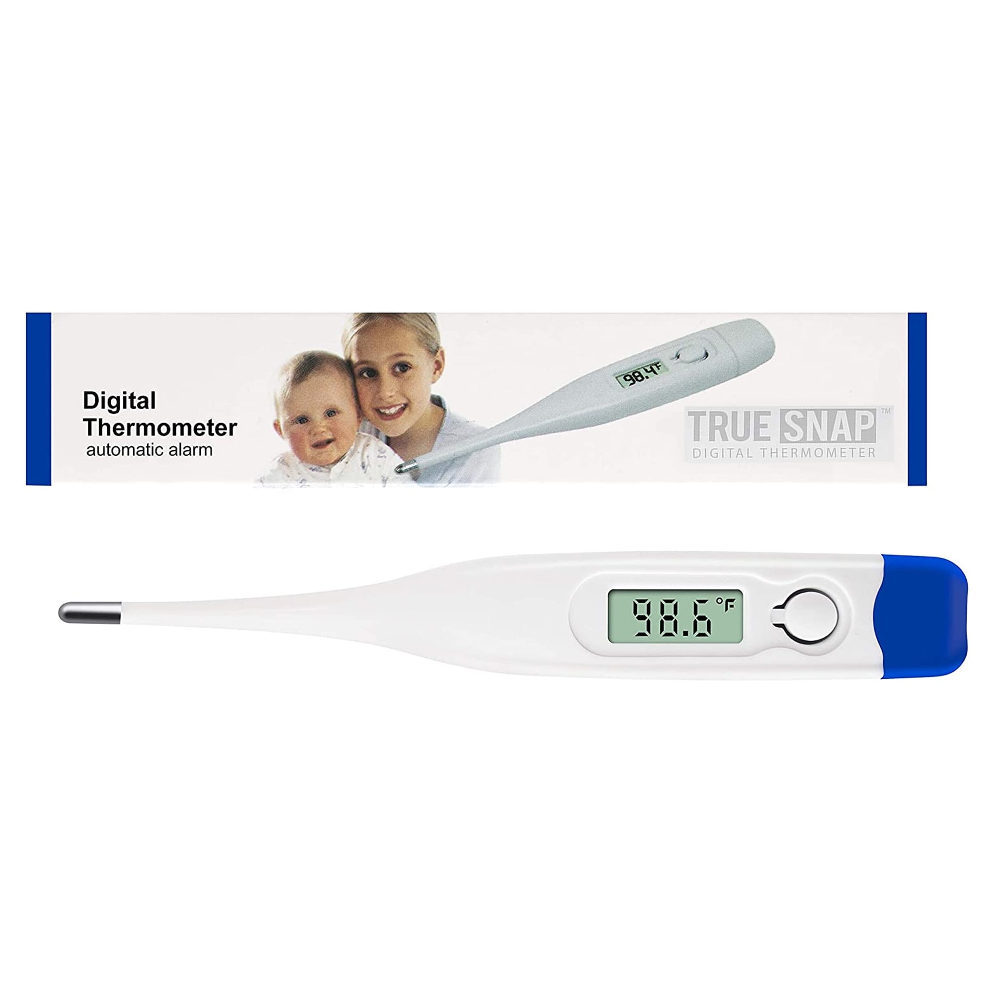 Oral Digital Thermometer for Adults and Kids Fever Testing, 60 Second