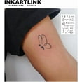 thumbnail image 2 of WWS-Tattoo Tech, 2 Sheets Medium Semi Permanent Tattoo, Adult Art Design Temporary Tattoos, Lasts 1-2 Weeks, Waterproof, Realistic Look, No Adhesive, No Reflection (Butterfly and Dream), 2 of 4