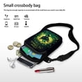 thumbnail image 7 of HELLHERO Crossbody Sling Bag Fall Leaves Mix Trendy Polyester Double Zipper Adults 4.33x1.97x7.09 Daily Commute or Casual Outings, 7 of 7