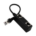 thumbnail image 2 of Adaptador divisor puerto dual adaptador de enchufe divisor de zócalo Ethernet LAN Hugo divisor macho a hembra, 2 of 10