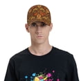 thumbnail image 4 of Fotbe Chicken And Rooster Gorro Clásico de Béisbol, Gorra Ajustable con Broche Snapback, Gorro de Exterior de Algodón Suave, 4 of 6