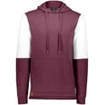 thumbnail image 3 of Holloway Sportswear S All-American Team Hoodie Maroon Heather/White 222581, 3 of 5