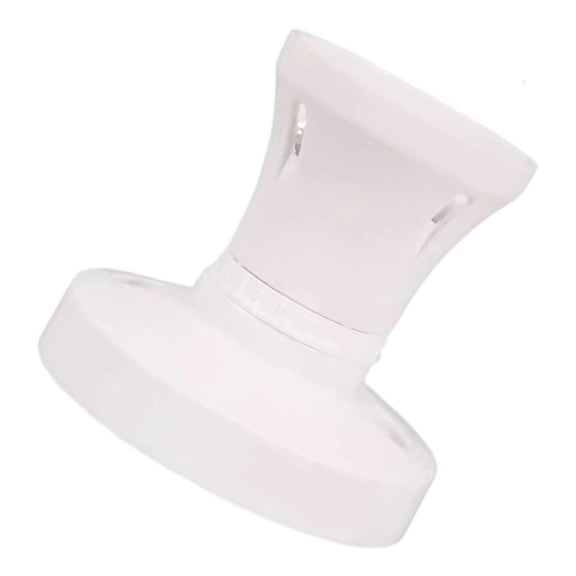 Standard E27 Screw Base Holder Ceiling Lamp Head Screw in Light Bulb Holder Heat Resistant Round Lamp Holder Enduring