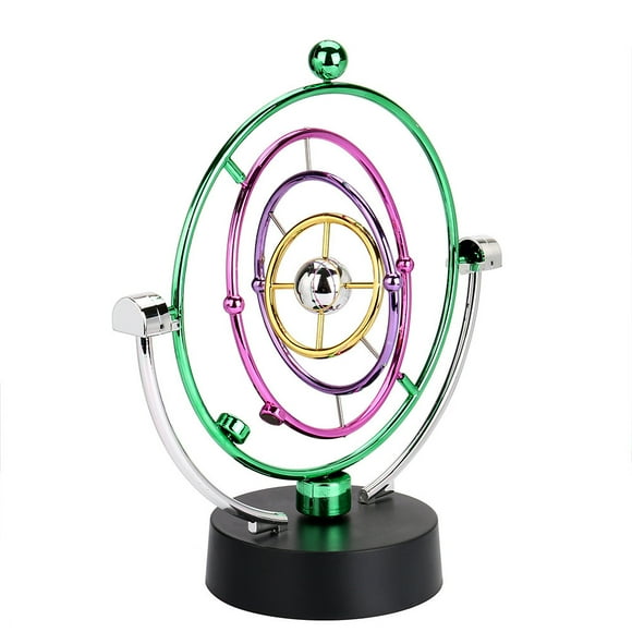Dsscvnef Electronic Perpetual Motion Desk Toy Revolving Science Toy Focus Factor for Kids Activities Fridge for Toddlers Gears Body Awareness Games for Kids