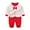 Red, variant on MANHUJI Baby Girls Clothes Baby Clothing Jumpsuit Baby Romper Long Sleeved Spring Autumn Summer Newborn Long Sleeved Crawling Suit Gentleman Jumpsuit 6-9 Month Sleepers (Red2,59)