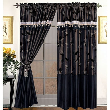 Nanshing Pastora Deluxe 4-Piece Window Panel Set