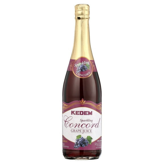 Kedem Concord Sparkling Grape Juice, 25.4floz