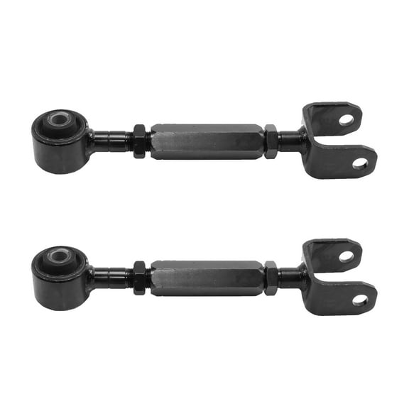 AutoShack Rear Upper Control Arms with Bushings Replacement for 2007-2016 Honda CR-V 2-PC Set