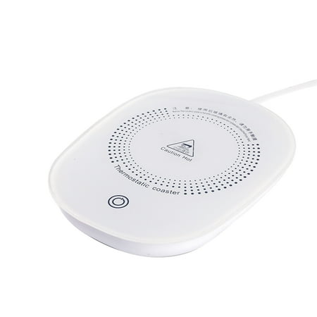 

LIHUA USB Powered Thermostatic Gravity Sensor Coaster Warmer Heating Cup Holder Mat