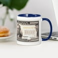 thumbnail image 4 of CafePress - $100,000 Bill Mug - 11 oz Ceramic Mug - Novelty Coffee Tea Cup, 4 of 6