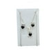thumbnail image 3 of COLLAR DE BUHO NEGRO CON ARETES DE PLATA, 3 of 4