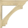 thumbnail image 3 of Ekena Millwork 8"W x 32"D x 32"H Imperial Rough Sawn Traditional Outlooker, Douglas Fir, 3 of 4