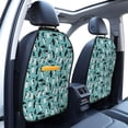 thumbnail image 2 of Goofa Penguins Pattern Car Back Seat Protector for Kids (2 Pack) ,Anti-kick Storage Mat for Car Seats,Shields from Footprints, 2 of 6