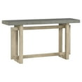 thumbnail image 5 of shunda K Contemporary Console Table with Wood Top, Extra Long Entryway Table for Entryway, Hallway, Living Room, Foyer, Corridor, Gray, 5 of 5