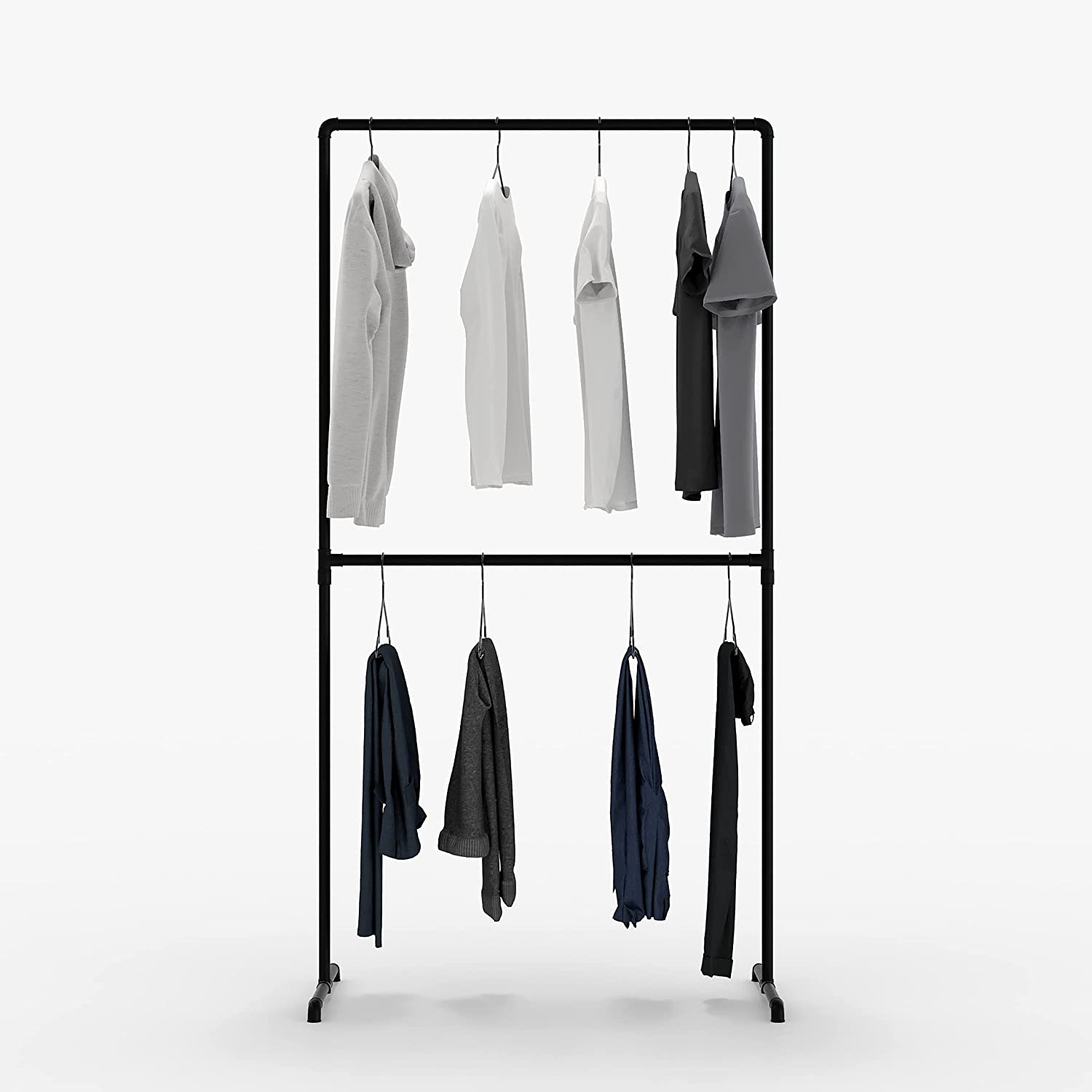 Industrial Design garment rack LAS freestanding Coat Rack for Walk