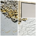 thumbnail image 6 of Golden Terrain Heavily Textured Glitter Hand Painted Framed Canvas Wall Art, 6 of 12