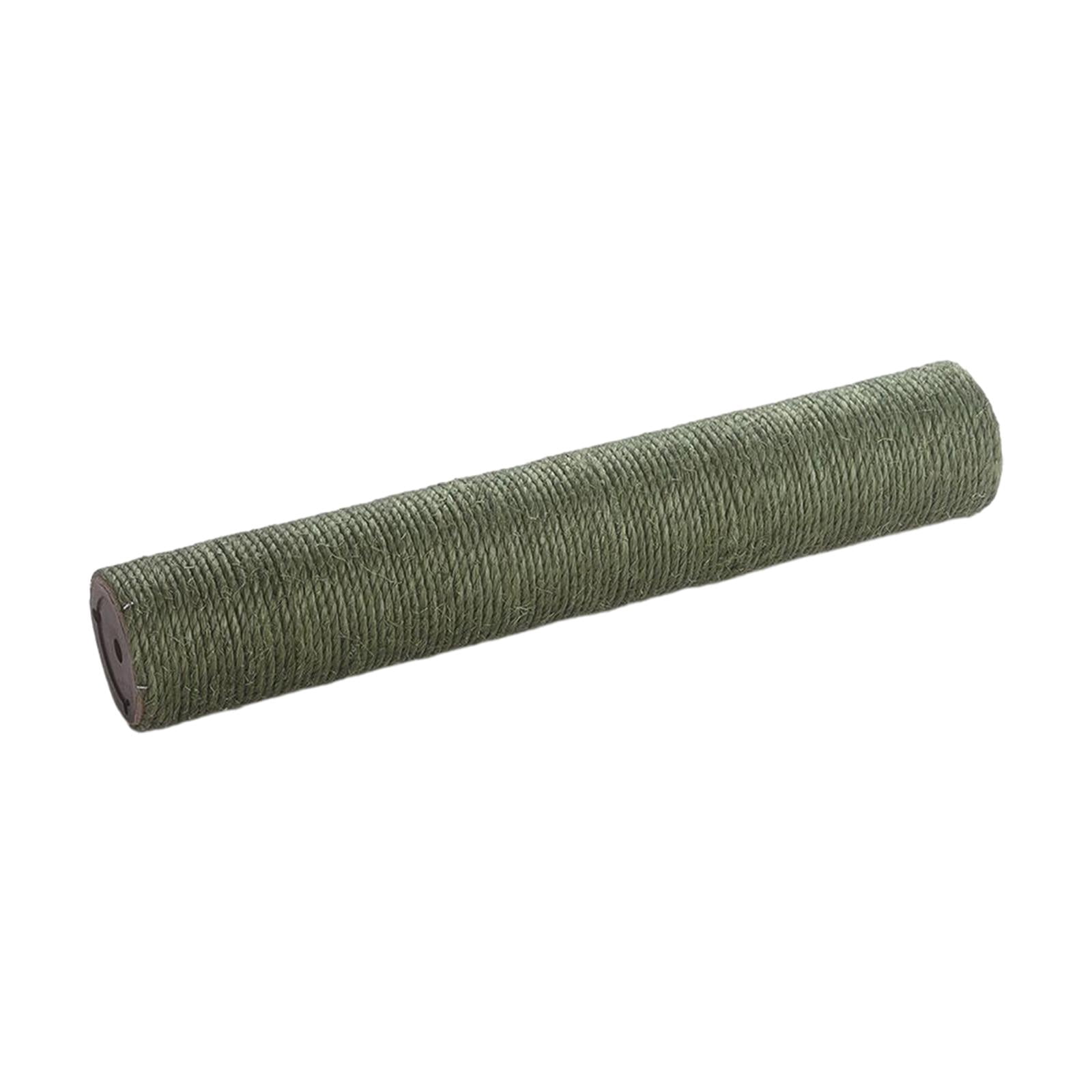 Cat scratching posts Replacement Supplies Sofa Furniture Protector nature Sisal Rope Accessories Scratch Post Refill Pole for Small Animals green 30cmx7cm