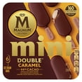 thumbnail image 2 of Magnum Mini Double Caramel Vanilla Ice Cream Bars Frozen Desserts, 6 Count, 2 of 7