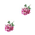thumbnail image 2 of Decoración de flores rosadas Wosthever JH1240 2Conjunto, 2 of 6