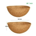 thumbnail image 1 of Doublure en Fibre de Coco pour 2 Paniers Suspendus, 1 of 6