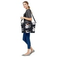 thumbnail image 7 of Mosiso Women Briefcase 15-16 inch USB Port Laptop Tote Bag With Adjustable Top Handle,Hibiscus Polyester Work Travel Shoulder Bag, 7 of 7