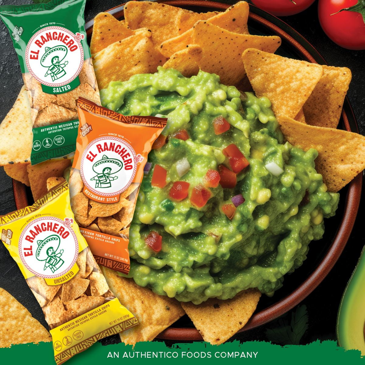 El Ranchero Round Flat Tostada Ranchera Tortilla Shell Wrap Bag,  13.5 oz