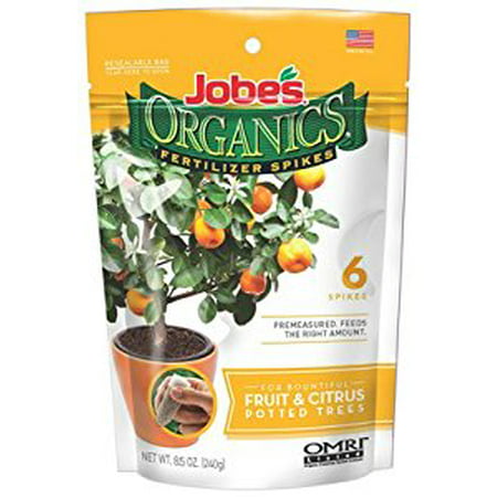 Jobe’s Organics 6ct. Container Fruit & Citrus