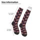 thumbnail image 2 of Fotbe Leopard Print Calcetas Divertidas Estampadas para Hombre y Mujer, Calcetas de Algodón hasta la Rodilla para Caminar, Correr, Enfermería y Embarazo, 2 of 6
