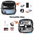 thumbnail image 6 of Peace USB Organizer | Hard Drive Cases | Charge Cord Organizer | Travel Cord Organizer Case - Oxford Cloth Waterproof Digital Storage Bag 5.9x9.44x3.14 in, 6 of 6