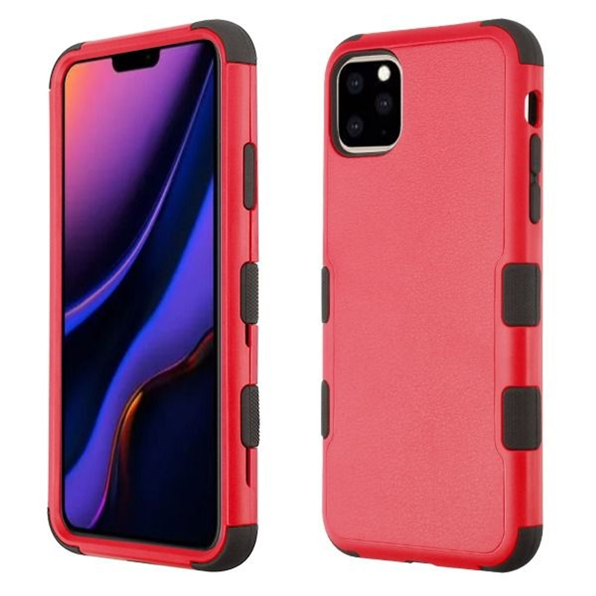 For Apple iPhone 11 Pro Max Case, by Insten Tuff Hard Plastic/Soft TPU