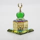 thumbnail image 4 of Modelo de Mezquita 3D Perfecl Dorado Adornos de Construcción Islámicos de Cristal Musulmán 7x7x10cm, 4 of 8