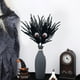 thumbnail image 1 of 1 pieza de esquejes de agujas negras para Halloween, agujas artificiales y plantas acuáticas negras., 1 of 6