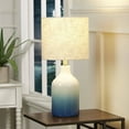 thumbnail image 2 of Better Homes & Gardens Blue Ombre Ceramic Table Lamp, CFL Bulb Included, 2 of 3