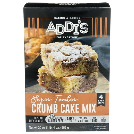 Addis For Everyone Cake Crumb Mix 20 Oz - Pack Of 6